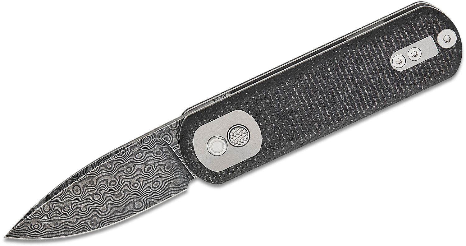 Vosteed Knives Corgi Pup Trek Lock 2.37" Damascus